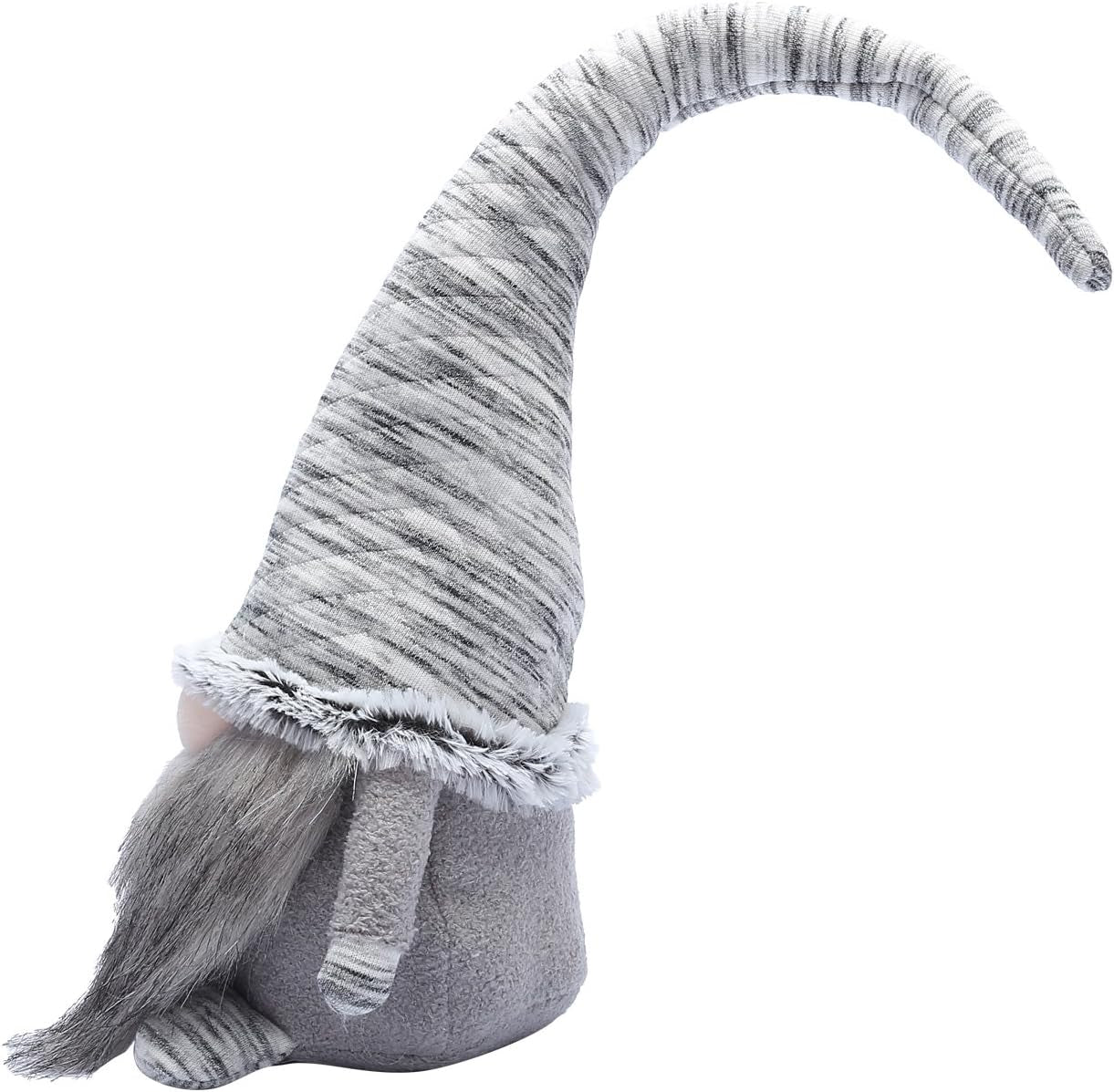 17 Inches Handmade Christmas Gnome Decoration Swedish Figurines - 16 Inches (Grey 2)